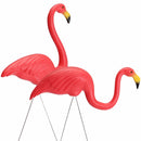 Plastic Red Flamingo Lawn Figurine Garden Yard Grassland Party Ornament Decorations