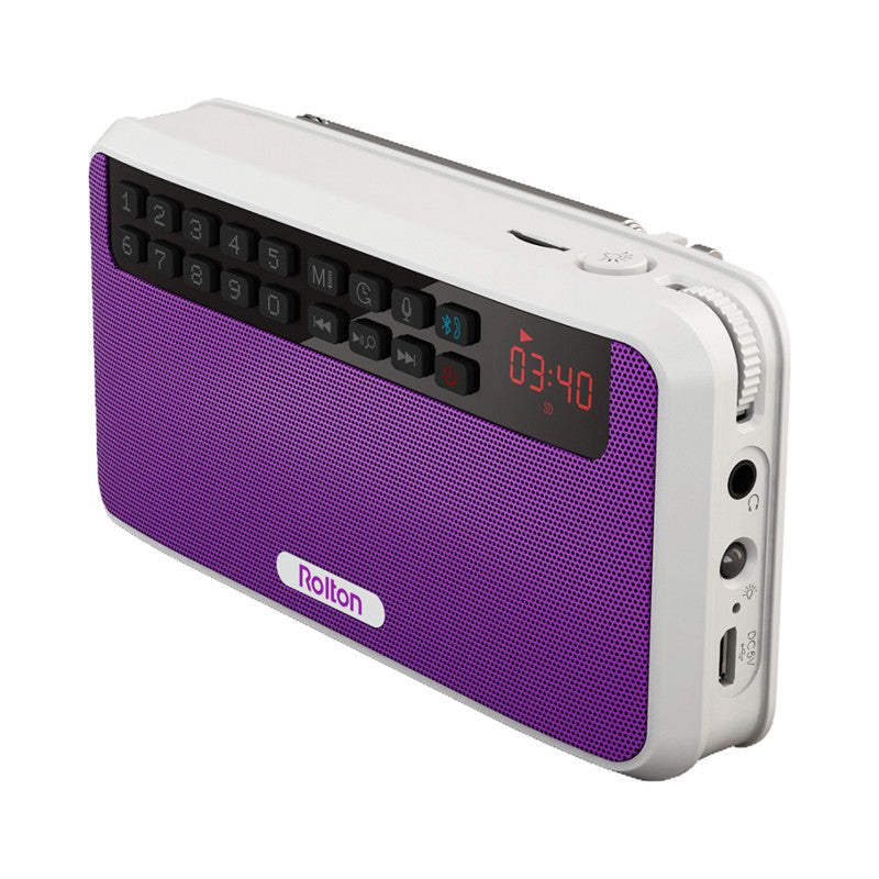 Rolton E500 Portable Wireless bluetooth Speaker 1500mAh FM Radio TF Card Hands-free Outdoors Speaker