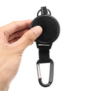 EDC Portable Retractable Keychain Outdoor Pocket Carabiner Anti-lost Gadget
