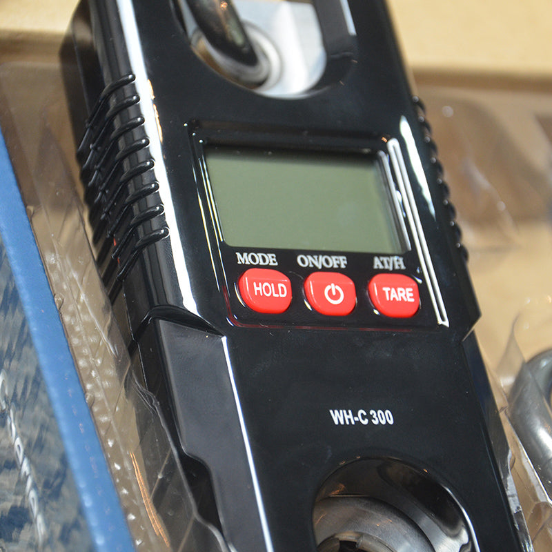 300kg 0.1kg Digital Portable Electronic Mini Scale Backlight LCD Hook High Accuracy Precision Hanging Scale Meter Force Measuring Instrument