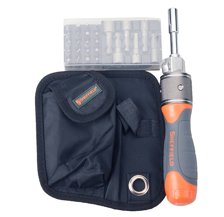 SHEFFIFLD 27 in 1 Magnectic Multi-used Ratchet Screwdriver Tool Hardware Repair Household Auto Screw Driver DIY Combination