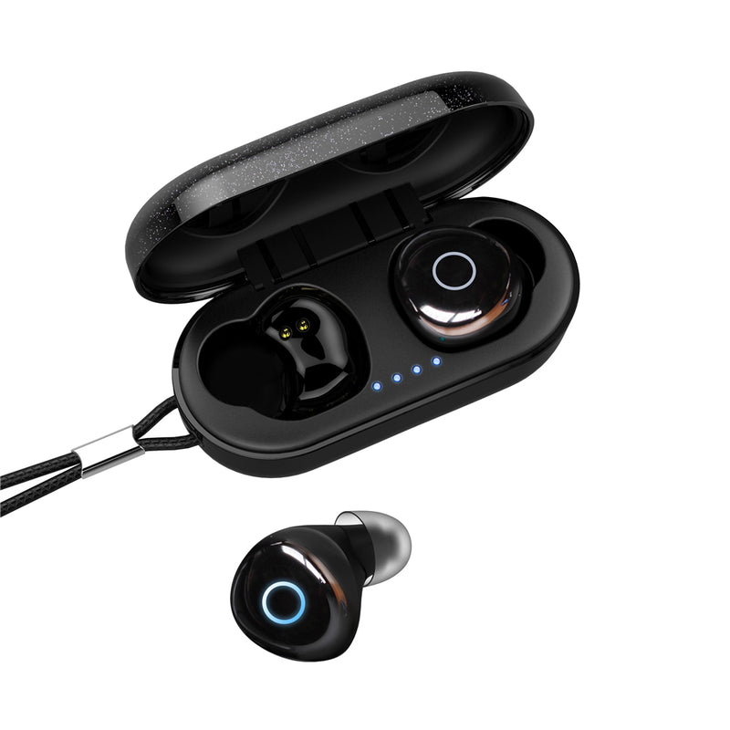 Ovevo Q65 Pro TWS bluetooth 5.0 Earphone Smart Touch  IPX7 Waterproof Bilateral Call Stereo Headphone with Charging Box