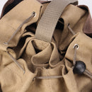 Portable Khaki Garden Tool Bag Bucket Canvas Yard Carrier Bucket Organizer