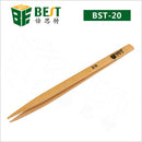 BEST BST-20 Industrial Non-tooth Bamboo Tweezers Anti-loss Tweezer Anti-static