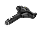 BT08 Big Eyes Double Head bluetooth 180 Rotation Car Charger