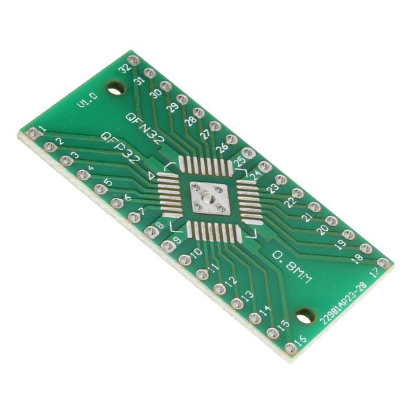 QFN32 QFP32 Converter SMD To DIP Adapter PCB Universal Board