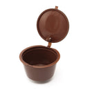8Pcs Set Refillable Coffee Capsules for Dolce Gusto Reusable Brewers Refill Coffee Cup Filter