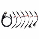 6 in 1 USB Programming Cable For YAESU BAOFENG UV-5R BF-888S For KENWOOD PUXING For Motorola