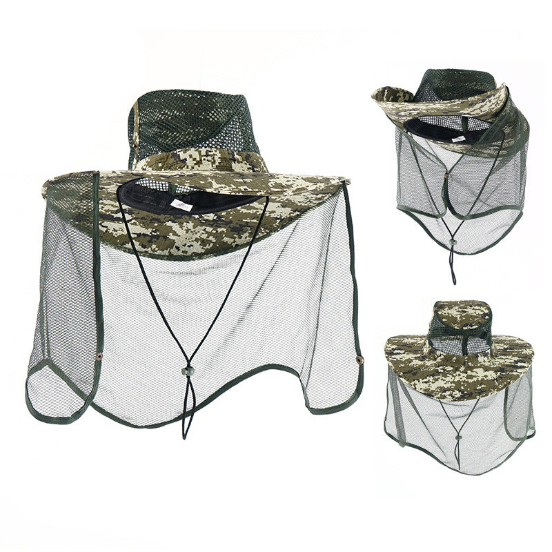 Naturehike Anti-Mosquitoes Hat Insect Bee Head Protector Cap Camping Fishing Fishermen Hat