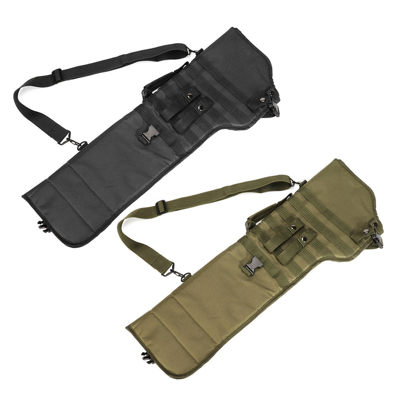 75CM Scabbard Molle Arm Green Bag Padded Holster Case Backpack for Hunting