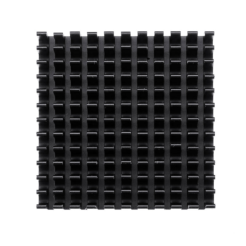 10pcs 40mm*40mm*11mm Black Heatsink for Stepper Motor 3D Printer Part