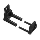 Plastic Sliding Barn Door Hardware Wall Guide Bottom Floor Guide w/ Screws