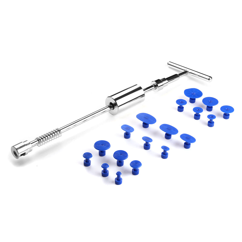 19Pcs Dent Repair Tools Car Body Door Dent Car Removal Tool Dent Removal Puller Kit