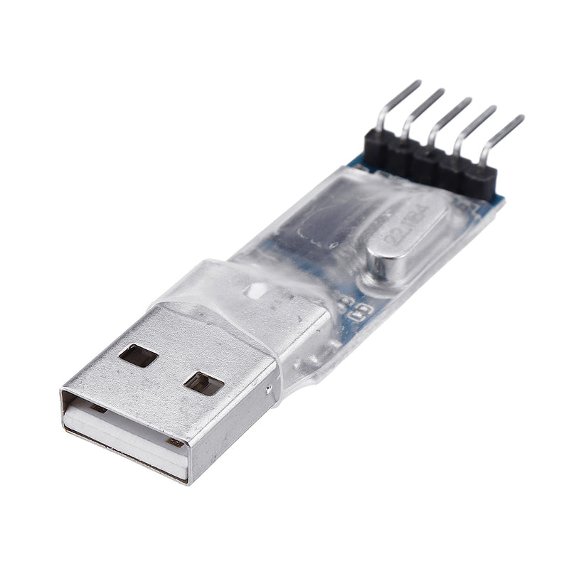 5pcs PL2303 USB To RS232 TTL Converter Adapter Module with Dust-proof Cover PL2303HX For