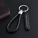 Car Key Rope Anti-lost Phone Number Keyring Vehicle Keychain For Car