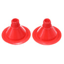 Drillpro 8pcs Universal Glue Nozzle Plastic Glass Glue Tip Mouth Nozzle