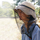 Naturehike NH19F005-Z Anti Mosquito Insect Net Hat Mask Head Face Guard Protector Cap Cover Suncreen
