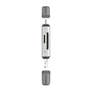 Type-C USB3.0 3-in-1 Card Reader SD/TF Card Reader High Speed 5Gbps Aluminum Alloy Card Reader