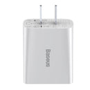 Baseus TC-012 3A 18W QC3.0 Smart Dual USB Quick Charge Wall Charger for Samsung S10+ Xiaomi Redmi Note8 HUAWEI Mate30 Pro