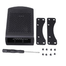 Aluminum Alloy Metal Case Turtle Body Outer Casing with Wall Mount Bracket for Raspberry Pi 4