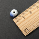 5Pcs 8mm Round Frozen Ceramic Loose Beads Handmade DIY Jewelry Making