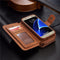 BRG Universal Removable Functional Wallet Case PU HandBag Zipper Cover for Samsung Galaxy S7