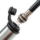 CoolChange 120PSI High Pressure Cycling Air Pump Portable Mini Lightweight Inflator Bike Bicycle