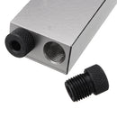 Drillpro 6/8/10mm Oblique Hole Positioner Grey Woodworking Guide Locator Pocket Hole Jig