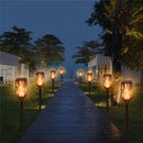 99 LED Solar Torch Light Flickering Fire Flame Outdoor Garden Landscape Lamp