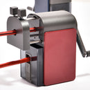 XIAOMI Ecosystem Deli 71150 2 Holes Metal Manual Pencil Sharpener Hand Crank Pencil Cutter Students Stationery Office School Supplies