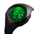 SKMEI 1535 Chronograph Week Display 50M Waterproof Large Dial Outdoor Digital Watch Men Watch