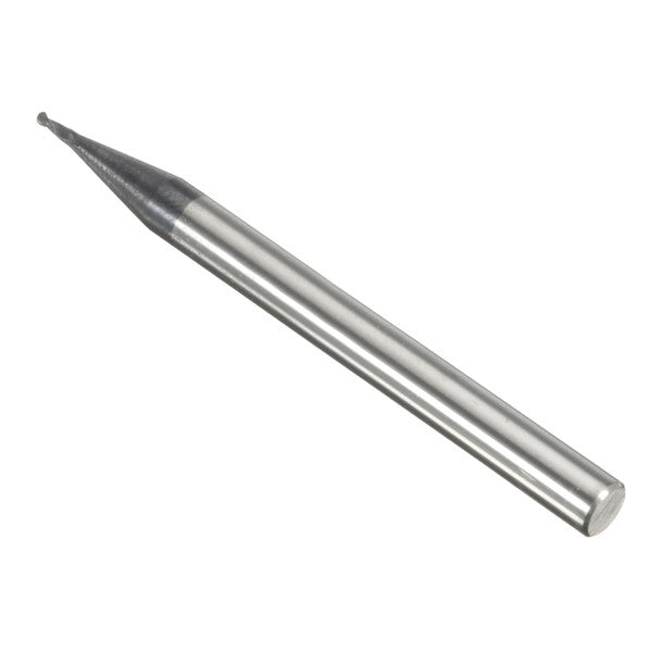 2 Flutes Radius 0.5mm Tungsten Steel Coated Ball Nose End Mill Cutter