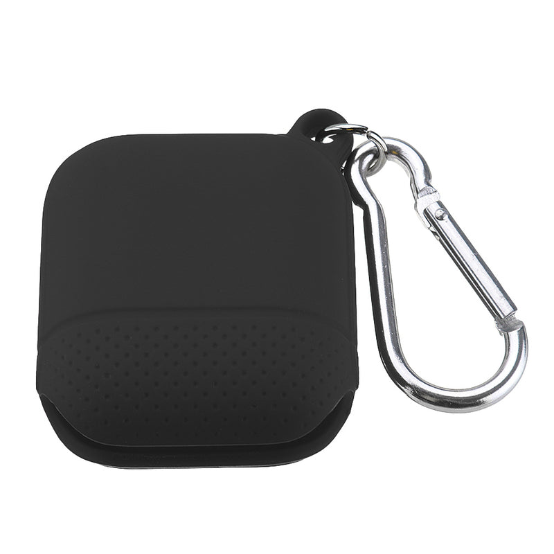 Portable Anti-lost Shockproof Silicone Protective Case Cover with Hook for Apple Earphones Airpods