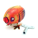 Classic Vintage Clockwork Little Chicken Wind Up Reminiscence Children Kids Tin Toys