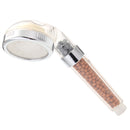 3 Colors Changing LED Light Shower Head Handheld Boosting Filtration Water Head