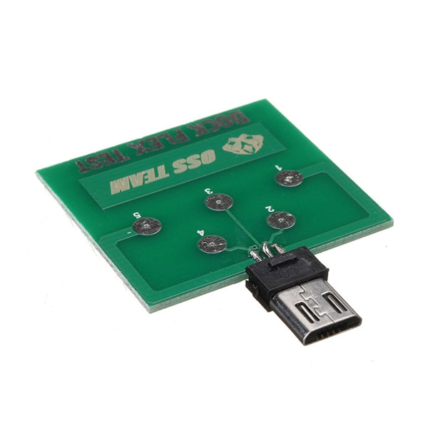 Micro USB 5-Pin PCB Test Board Module For Android Battery Dock Flex Test Power Charging