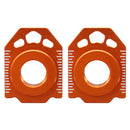Pair CNC Rear Axle Spindle Chain Adjuster Blocks For KTM SX EXC XCW 125-530 20mm