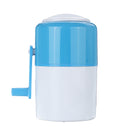 Manual Ice Crusher Shaver Portable Household Snow Cone Maker Crushing Hand Cran