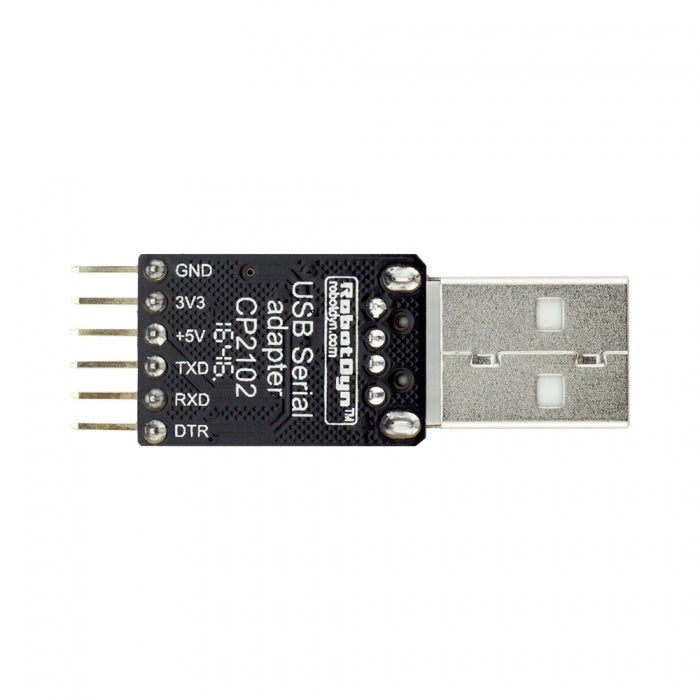 RobotDyn USB-TTL UART Serial Adapter CP2102 5V 3.3V USB-A Module