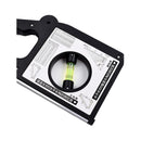 Multifunctional Meter Slope Gradient Instrument Inclinometer Angle Feet Foot Slope Measuring Ruler Magnetic Angle Finder Slope Horizontal Vertical Angle Bevel Protractor Declinometer