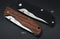 Enlan L05 8CR13Mov Blade G10 or Wood Handle Folding Pocket Knife With Clip Liner-lock Stainless Steel Knife