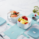 Kalar 920ml Square Lunch Box Double Layer Picnic Bento Food Container from xiaomi youpin