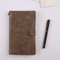 1 Pcs Portable Students School Stationery Writing Notebook Business Travel Diary with PU Cover