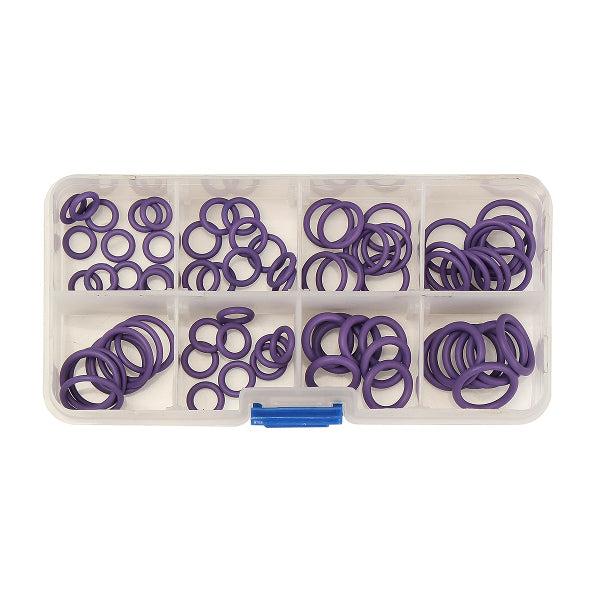 145Pcs A/C R134a System Air Conditioning O Ring Seals Washer Kit