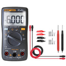 ANENG AN8001 Black Professional True RMS Digital Multimeter 6000 Counts Backlight AC/DC Ammeter Voltmeter Resistance Capacitance Frequency Tester + Test Lead Set