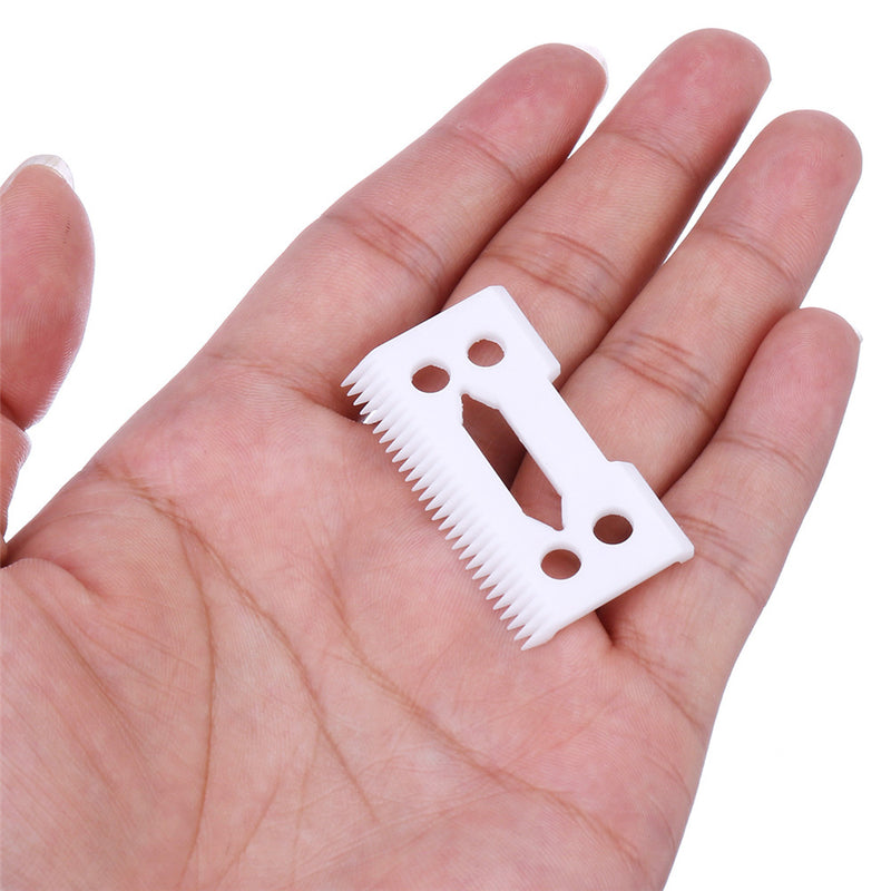 Clipper Ceramic Cutter Blade Magic Clip 2 Holes For Wahl Shear Hair Clipper