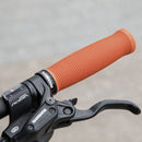 ROCKBROS Bike Handlebar Cover Rubber Mountain Bicycle Handle Grips Particle Anti-Skid Unilaterally Locked