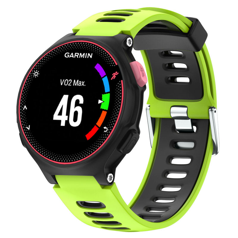 Replacement 22mm Silicone Watch Strap With Pins and Tools For Garmin 220 Forerunner 620