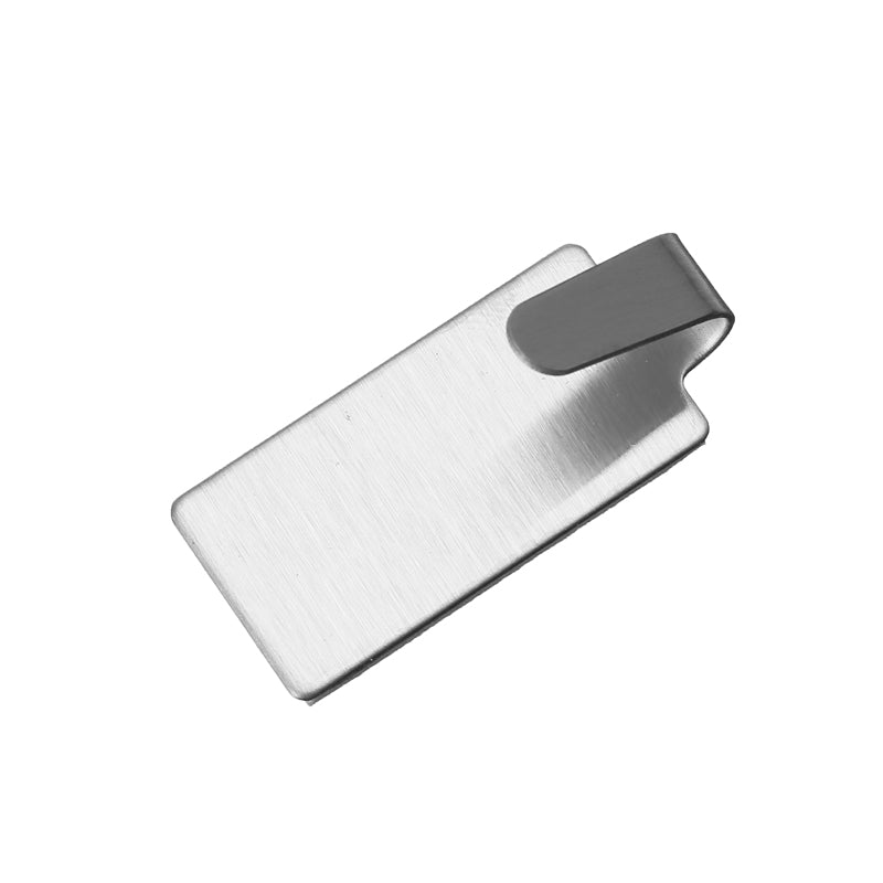 5Pcs Stainless Steel Self Adhesive Home Bathroom Hooks Towel Robe Coat Towel Keys Bags Wall Hanger