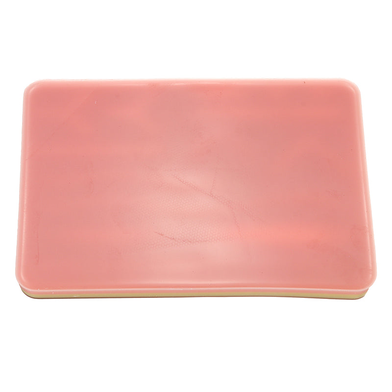 3D Silicone Human Traumatic Skin Model Mould Portable Suturing Practice Training Pad for Medical Student with 1 Pair Gloves